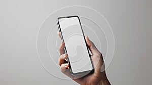 The Hand Holding Smartphone.AI generated image