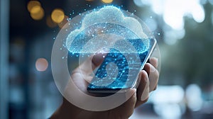 Cloud Computing on Mobile: Accessing Data Anytime, Anywhere