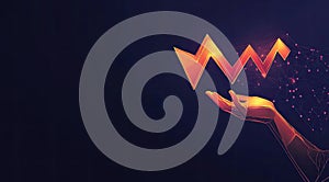 AI-Generated Market Trend Visualization