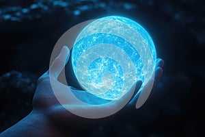 AI-Generated Energy Orb