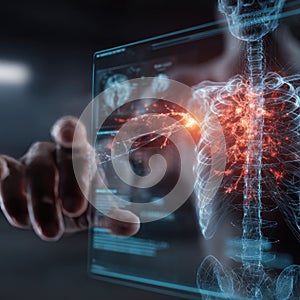 AI-Generated Human Anatomy Visualization