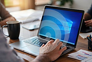 Using a Laptop in a Dynamic Work Environment