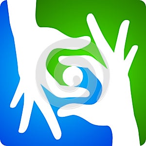 Hand logo