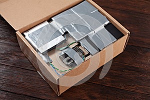 Hand made bomb with c4 and cell phone module