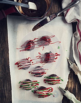 Hand made Chocolate truffle.