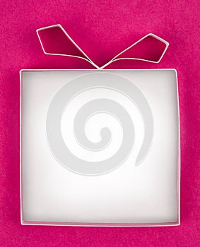 Hand made empty gift box