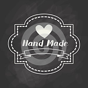 Hand Made label, handmade crafts workshop