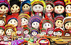 Hand made Peruvian dolls, Cuzco, Peru