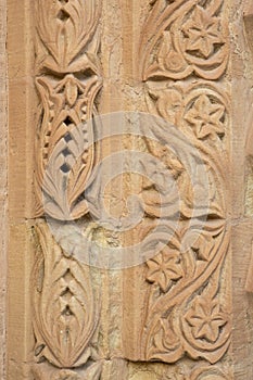 Hand made relief detail in Mardin