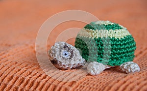 Hand made turtle