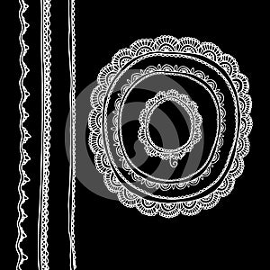 Hand made vector lase.