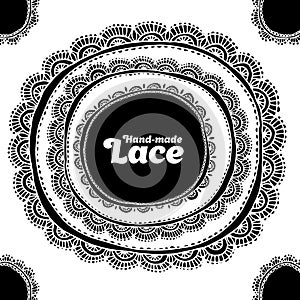 hand made vector lase.