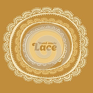 Hand made vector lase.