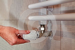 Hand make temperature regulation