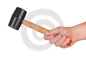 Hand with Mallet photo