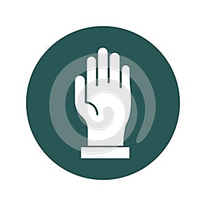 Hand massage Isolated Vector icon which can easily modify or edit