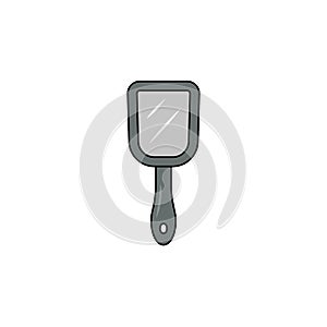 Hand mirror icon. Simple element illustration. Hand mirror symbol design from Barbershop collection set. Can be used for web and m