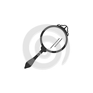 hand mirror. Vector illustration decorative design