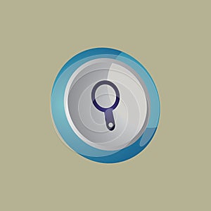 hand mirror. Vector illustration decorative design