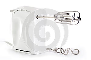 Hand mixer isolated on white