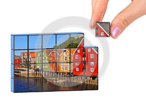 Hand and Norway (Trondheim) puzzle