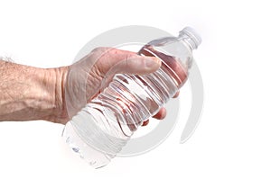 Hand Offering a Bottle of Water