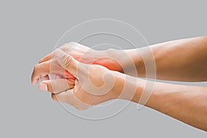 Hand pain photo