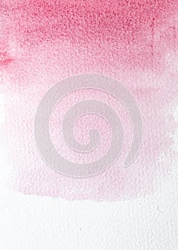 Hand Painted Abstract Beautiful Watercolor on White Background