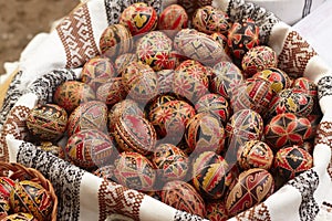 Hand painted Easter eggs