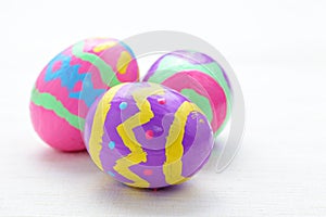 Hand painted easter eggs