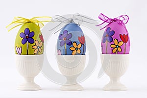 Hand painted easter eggs