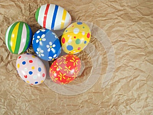 Hand painted Easter eggs