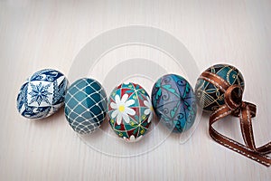 Hand painted Easter eggs