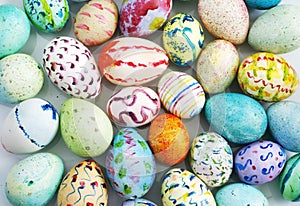 Hand painted easter eggs