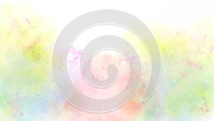 Hand Painted Pastel Watercolor Abstract Art Background