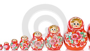 Hand painted Russian Matryoshka dolls