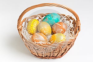 Hand paited easter eggs