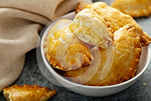 Hand pies with potato filling