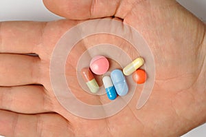 Hand with Pills