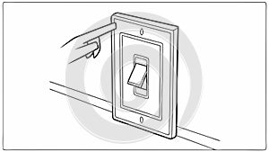 Hand plugging in USB cable, digital connection, vector design Generative AI