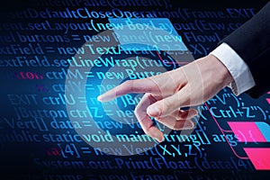 Future and computing concept