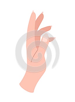 Hand pose icon