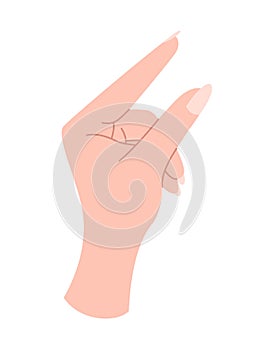 Hand pose icon