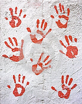 Hand print