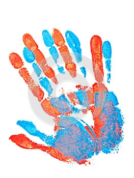 Hand prints