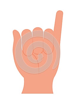 hand with promise gesture