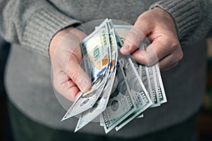 Hand recount dollars