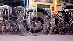 Hand Rickshaw in kolkata