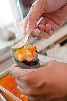 Hand roll