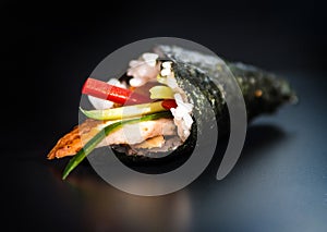 Hand roll sushi